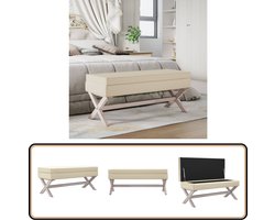 vidaXL - Opbergkruk - 110x45x49 - cm - linnen