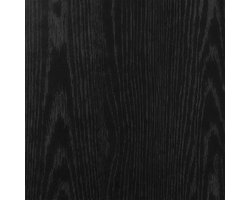 vidaXL - Opslaghaak - & - Rek - Zwart - Eiken - 40 - x - 20 - x - 55,5 - cm - Bewerkt - hout