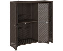 vidaXL - Opslagkast - Bruin - 100 - x - 36 - x - 102 - cm - Rattan