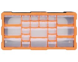 vidaXL Organiser met 22 lades - Compact en Praktisch Gereedschaps Organizer - Ladekast - Tool Box - Organisator - Opbergbox