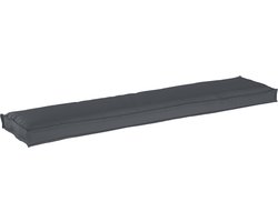 vidaXL - Pallet - Kussen - Oxford - Stof - Antraciet - 180 - x - 40 - x - 8 - cm