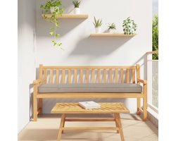 vidaXL - Pallet - Kussen - Oxford - Stof - Taupe - 200 - x - 40 - x - 8 - cm