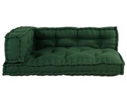 vidaXL - Pallet - Sofa - Kussen - 3 - pcs - Groen - 60 - x - 40 - cm - Katoen
