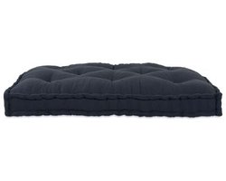 vidaXL - Pallet - Sofa - Kussen - Antraciet - Stof