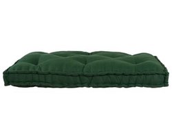 vidaXL - Pallet - Sofa - Kussen - Groen - Standaard - Katoenen - stof