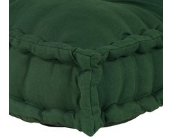 vidaXL - Pallet - Sofa - Kussen - Groen - Stof