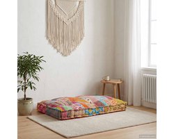 vidaXL - Pallet - Sofa - Kussen - Multikleur - 120 - x - 80 - x - 12 - cm - Stof