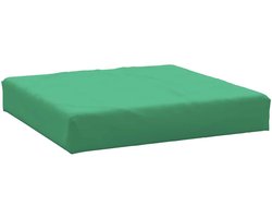 vidaXL - Palletkussen - 60x60x9,5 - cm - oxford - stof - groen