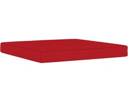 vidaXL - Palletkussen - pallet - oxford - stof - rood