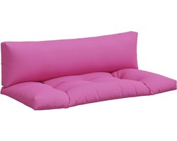 vidaXL - Palletkussens - 2 - st - oxford - stof - roze