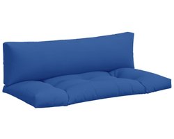 vidaXL - Palletkussens - 2 - st - stof - lichtblauw