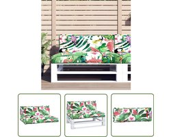 vidaXL Palletkussens - 2 stuks - Waterafstotend Palletkussens - Outdoor Meubilair - Tuinkussens - Balkondecoratie - Lounge Set