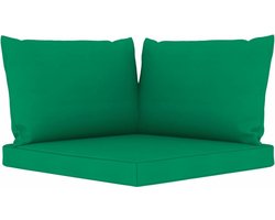 vidaXL - Palletkussens - 3 - st - oxford - stof - groen