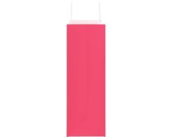 vidaXL - Papieren - zakken - 250 - st - met - hengsels - 45x17x48 - cm - roze