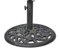 vidaXL - Parasolvoet - 12 - kg - 48 - cm - gietijzer