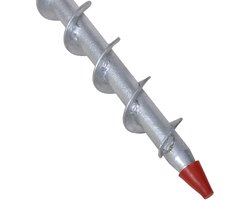 vidaXL - Parasolvoet - 55 - cm - gegalvaniseerd - staal