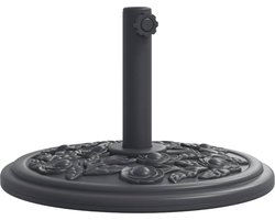 vidaXL - Parasolvoet - voor - stok - van - Ø38 - / - 48 - mm - 12 - kg - rond