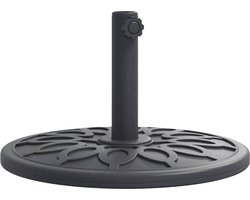 vidaXL - Parasolvoet - voor - stok - van - Ø38 - / - 48 - mm - 12 - kg - rond