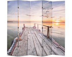 vidaXL Paravent - Kamerverdeler - Kamerscherm inklapbaar meer 200x170 cm - Scheidingswand - Privacy Screen - Wanddecoratie