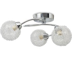 vidaXL Plafondlamp voor 3 G9 gloeilampen 120 W
