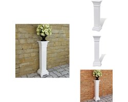vidaXL Plantenstandaard - Plantenstandaarden - Planten Standaard - Planten Standaarden - Plantenstandaard klassieke zuil MDF