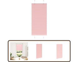 vidaXL Plissé rolgordijn - 65x150 cm - Roze - Polyester Plisségordijn - Rolgordijn - Gordijnen - Kamer Decoratie - Woon Accessoires