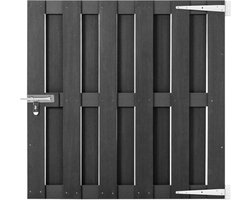 vidaXL-Poort-100x100-cm-HKC-grijs