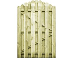 vidaXL - Poort - 100x150 - cm - geïmpregneerd - grenenhout
