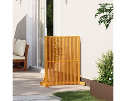 vidaXL - Privacy - Scherm - Binnen/Buiten - 110 - cm - Massief - Acacia - Hout