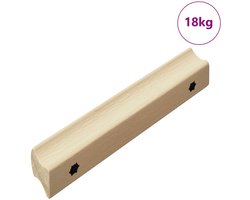 vidaXL - Rechthoekige - Handgreep - 587 - pcs - Natuurlijke - Houtkleur