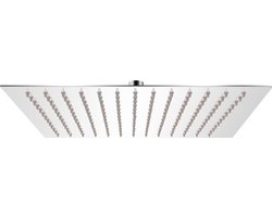 vidaXL - Regendouchekop - vierkant - 30x30 - cm - roestvrij - staal