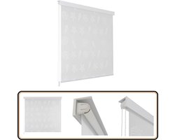 vidaXL Rolgordijn Douche - 80x240 cm - Zeester Design Douchegordijn - Rolgordijn - Badkamerspiegel - Badkameraccessoires - Zeester Design