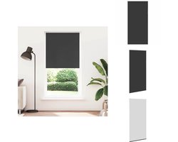 vidaXL Rolgordijn - Rolgordijnen - Dag- En Nachtgordijn - Verduisterend Rolgordijn - Rolgordijn verduisterend 100x210cm stofbreedte 95,7cm polyester