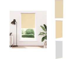 vidaXL Rolgordijn - Rolgordijnen - Dag- En Nachtgordijn - Verduisterend Rolgordijn - Rolgordijn verduisterend 100x210cm stofbreedte 95,7cm polyester