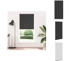vidaXL Rolgordijn - Rolgordijnen - Dag- En Nachtgordijn - Verduisterend Rolgordijn - Rolgordijn verduisterend 100x230cm stofbreedte 95,7cm polyester