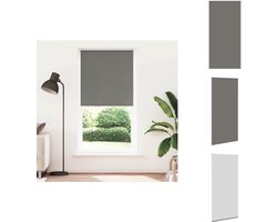 vidaXL Rolgordijn - Rolgordijnen - Dag- En Nachtgordijn - Verduisterend Rolgordijn - Rolgordijn verduisterend 100x230cm stofbreedte 95,7cm polyester