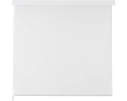 vidaXL Rolgordijn - Rolgordijnen - Douchegordijn - Douchegordijnen - Rolgordijn voor douche 80x240 cm wit