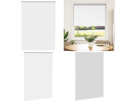 vidaXL Rolgordijn verduisterend 100x130cm stofbreedte 95,7cm polyester - Rolgordijn - Rolgordijnen - Dag- En Nachtgordijn - Verduisterend Rolgordijn