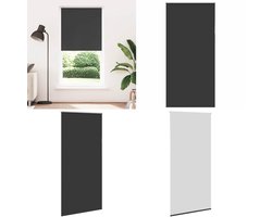 vidaXL Rolgordijn verduisterend 100x230cm stofbreedte 95,7cm polyester - Rolgordijn - Rolgordijnen - Dag- En Nachtgordijn - Verduisterend Rolgordijn