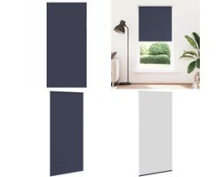 vidaXL Rolgordijn verduisterend 100x230cm stofbreedte 95,7cm polyester - Rolgordijn - Rolgordijnen - Dag- En Nachtgordijn - Verduisterend Rolgordijn