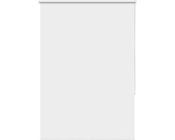 vidaXL - Rolgordijn - verduisterend - 110x150 - cm - stofbreedte - 105,7 - cm - wit