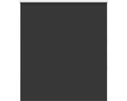 vidaXL - Rolgordijn - verduisterend - 125x175 - cm - stofbreedte - 121,6 - cm - zwart