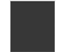 vidaXL - Rolgordijn - verduisterend - 140x175 - cm - stofbreedte - 136,6 - cm - zwart