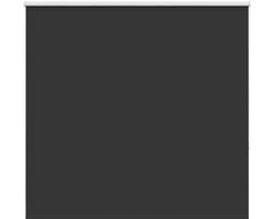 vidaXL - Rolgordijn - verduisterend - 145x150 - cm - stofbreedte - 141,6 - cm - zwart