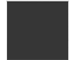 vidaXL - Rolgordijn - verduisterend - 160x175 - cm - stofbreedte - 156,6 - cm - zwart