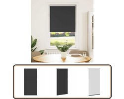 vidaXL Rolgordijn - Verduisterend - 65x130 cm - Zwart Rolgordijnen - Verduisterend Gordijn - Blackout Gordijn - Kamerrondecoratie - Woonkamer Decoratie