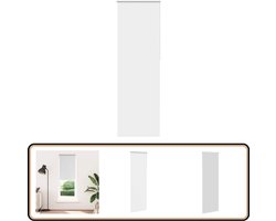 vidaXL Rolgordijn Verduisterend - 70x230 cm - Wit Rolgordijn - Verduisterend Gordijn - Kamer Decoratie - Woonkamer Decoratie - Slaapkamer Decoratie