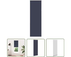 vidaXL Rolgordijn - Verduisterend - 75x210 cm - Marineblauw Rolgordijn - Gordijnen - Verduisterend - Privacy - Lichtregeling
