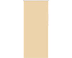vidaXL - Rolgordijn - verduisterend - 84,4 - x - 230 - cm - stofbreedte - 80 - cm - beige