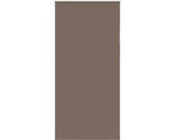 vidaXL - Rolgordijn - verduisterend - koffie - 100x210 - cm - stofbreedte - 95,7 - cm